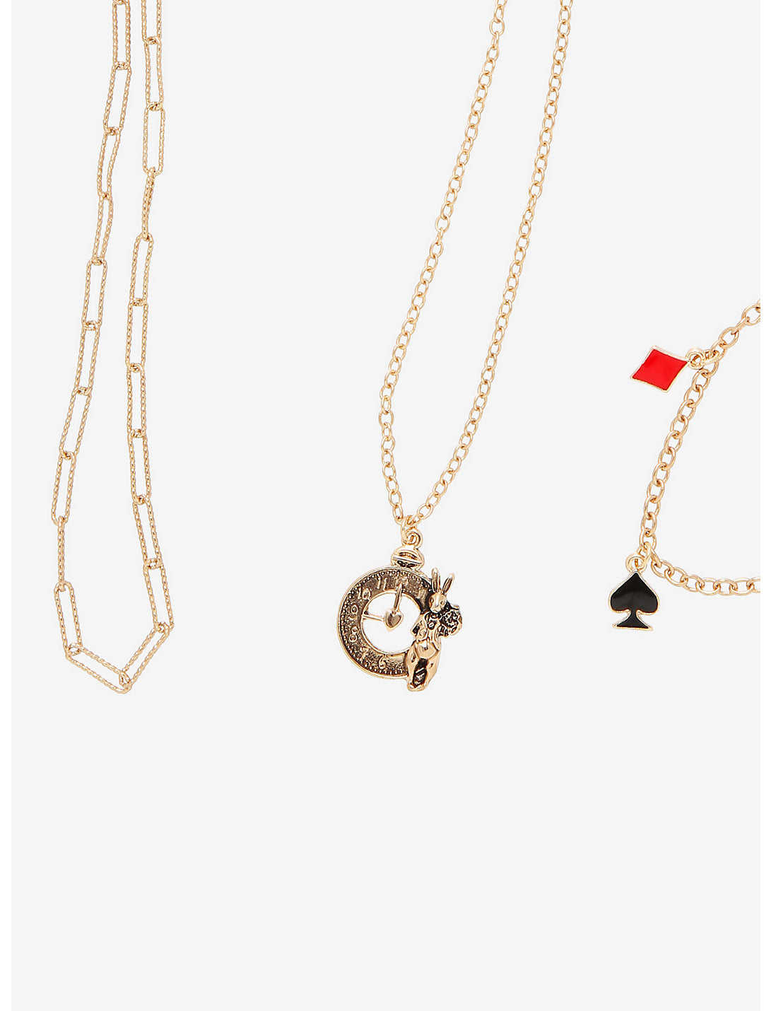 Alicia En El Pais De Las Maravillas Set De Collares Trio