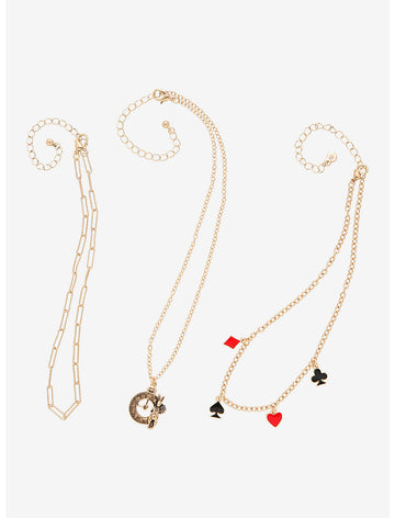 Alicia En El Pais De Las Maravillas Set De Collares Trio