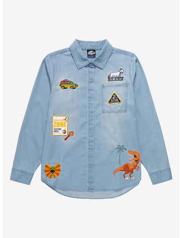 Jurassic Park Jersey Denim
