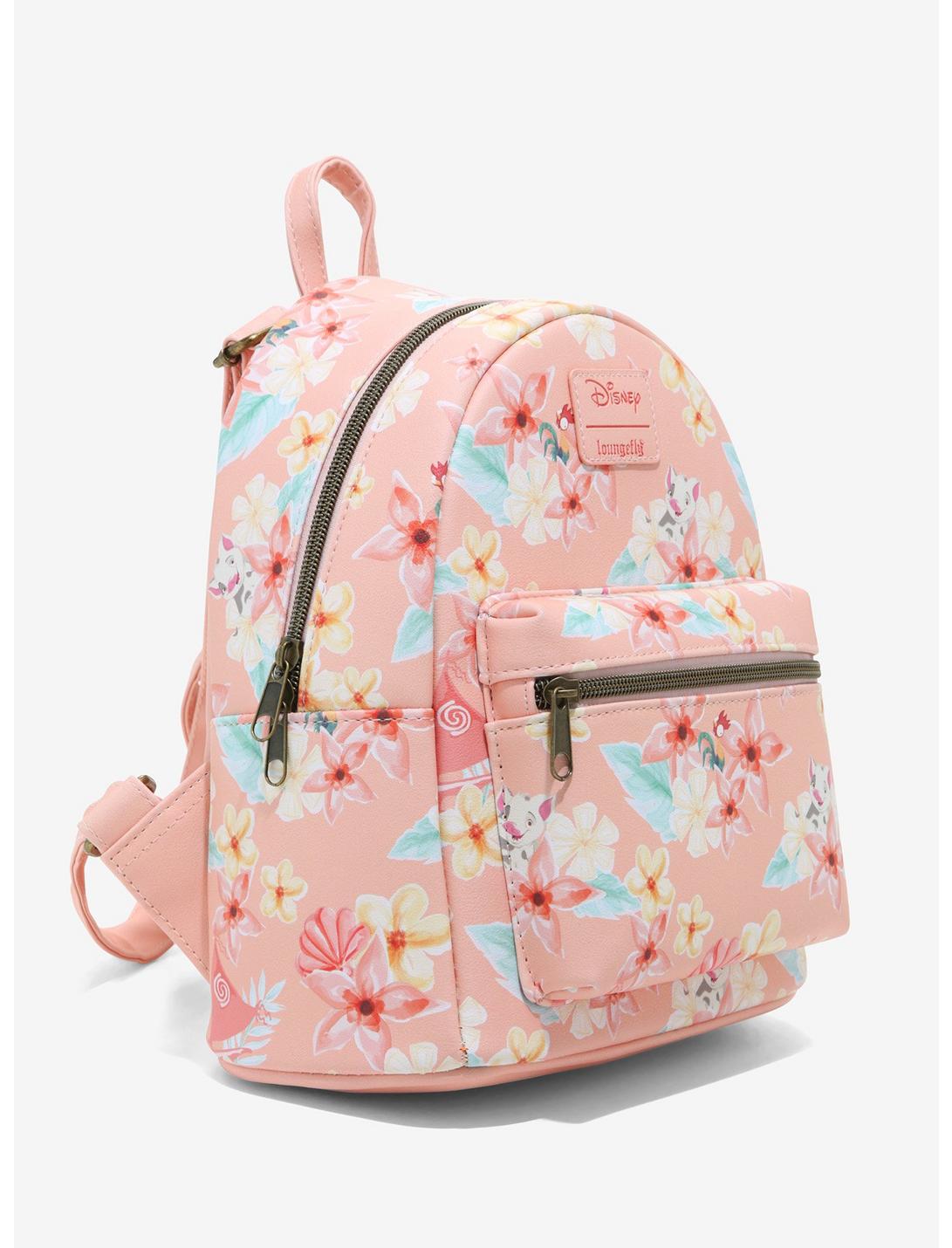 Moana Pua & Heihei Floral Mochila