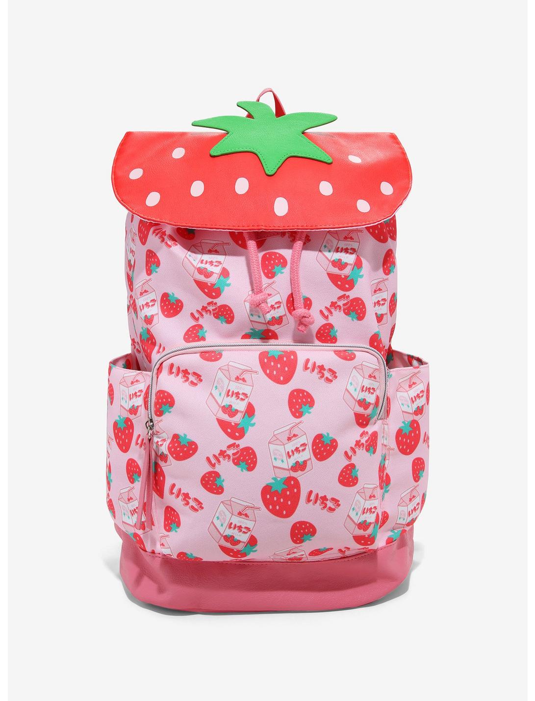 Mochila Leche De Fresas