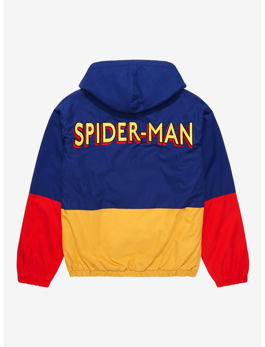 Hombre Araña Hoodie Marvel Sudadera Color Block