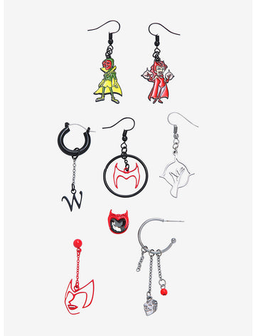 Wandavision Set De Aretes Mismatch