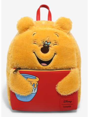 Winnie Pooh Mochila Fluffy Peluche