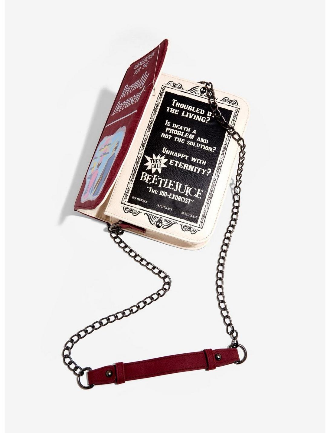 Beetlejuice Libro Bolsa Crossbody