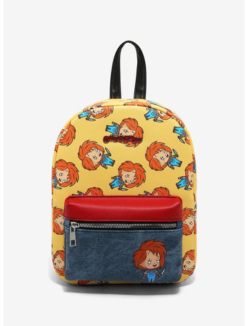 Chucky Mochila Iconos Rostro Allover