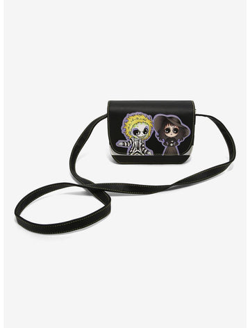 Beetlejuice Bolsa Crossbody Chibi Duo