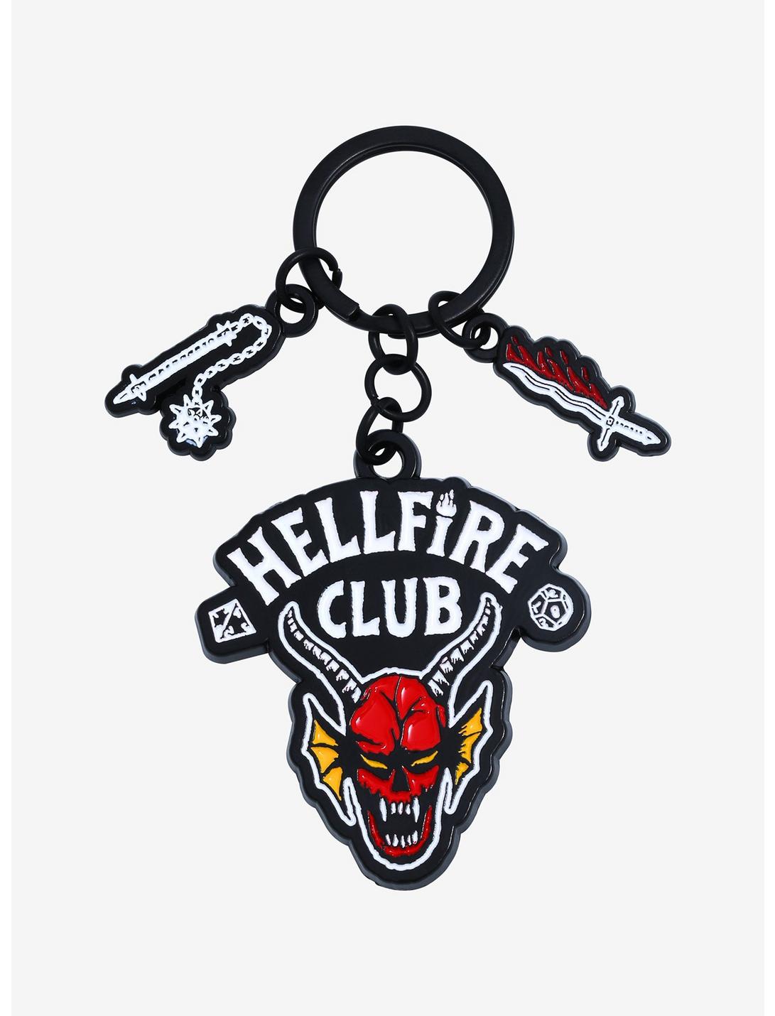 Stranger Things Llavero Hell Fire