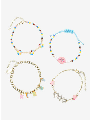 Kirby Nintendo Set Pulseras
