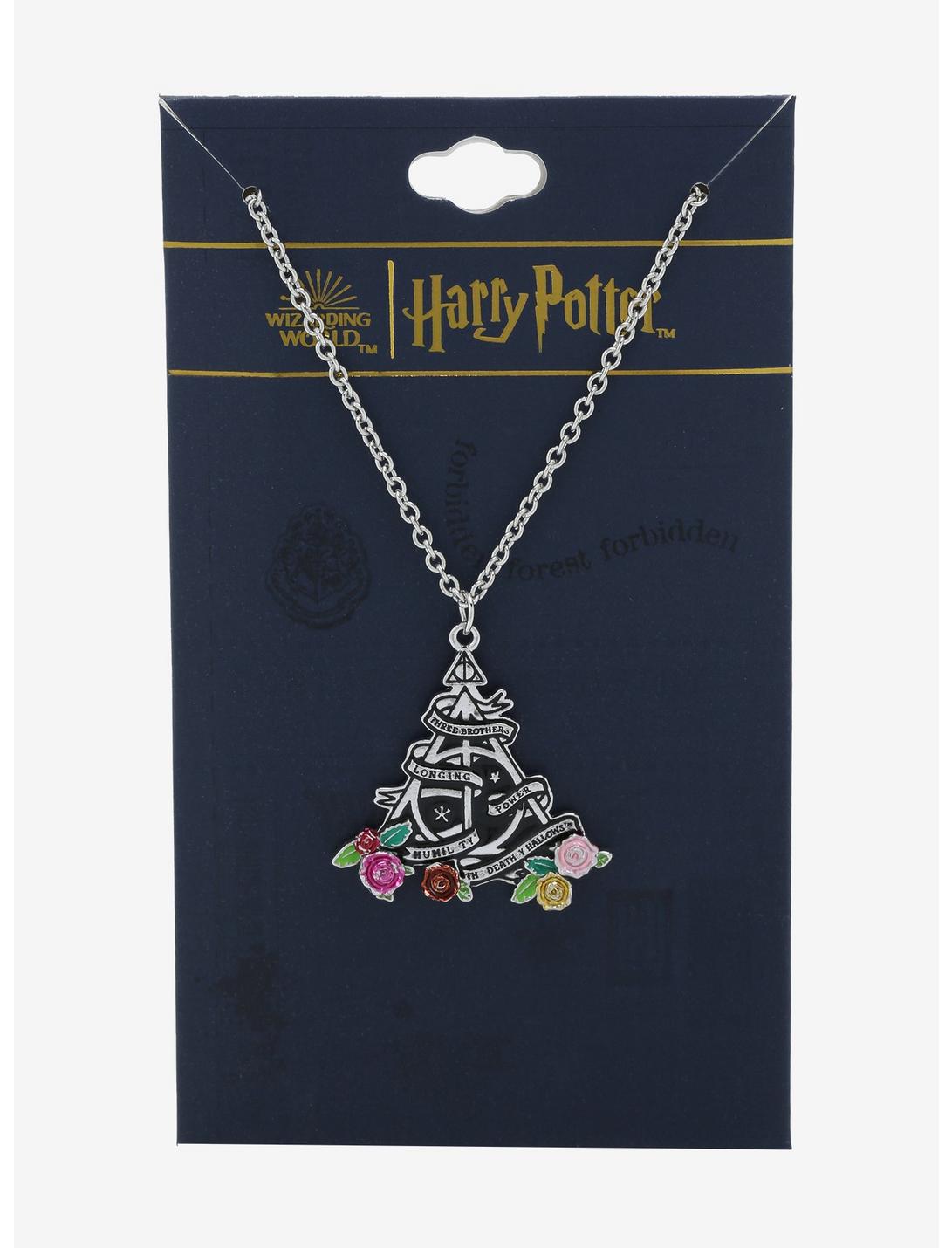 Harry Potter Collar Reliquias Flores
