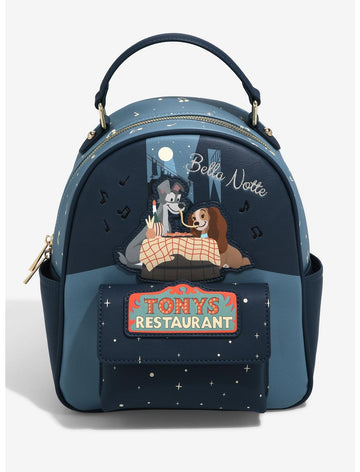 La Dama Y El Vagabundo Mochila Caricatura