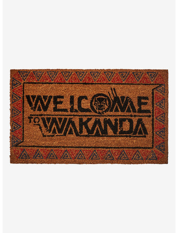 Marvel Black Panther Welcome to Wakanda Tapete