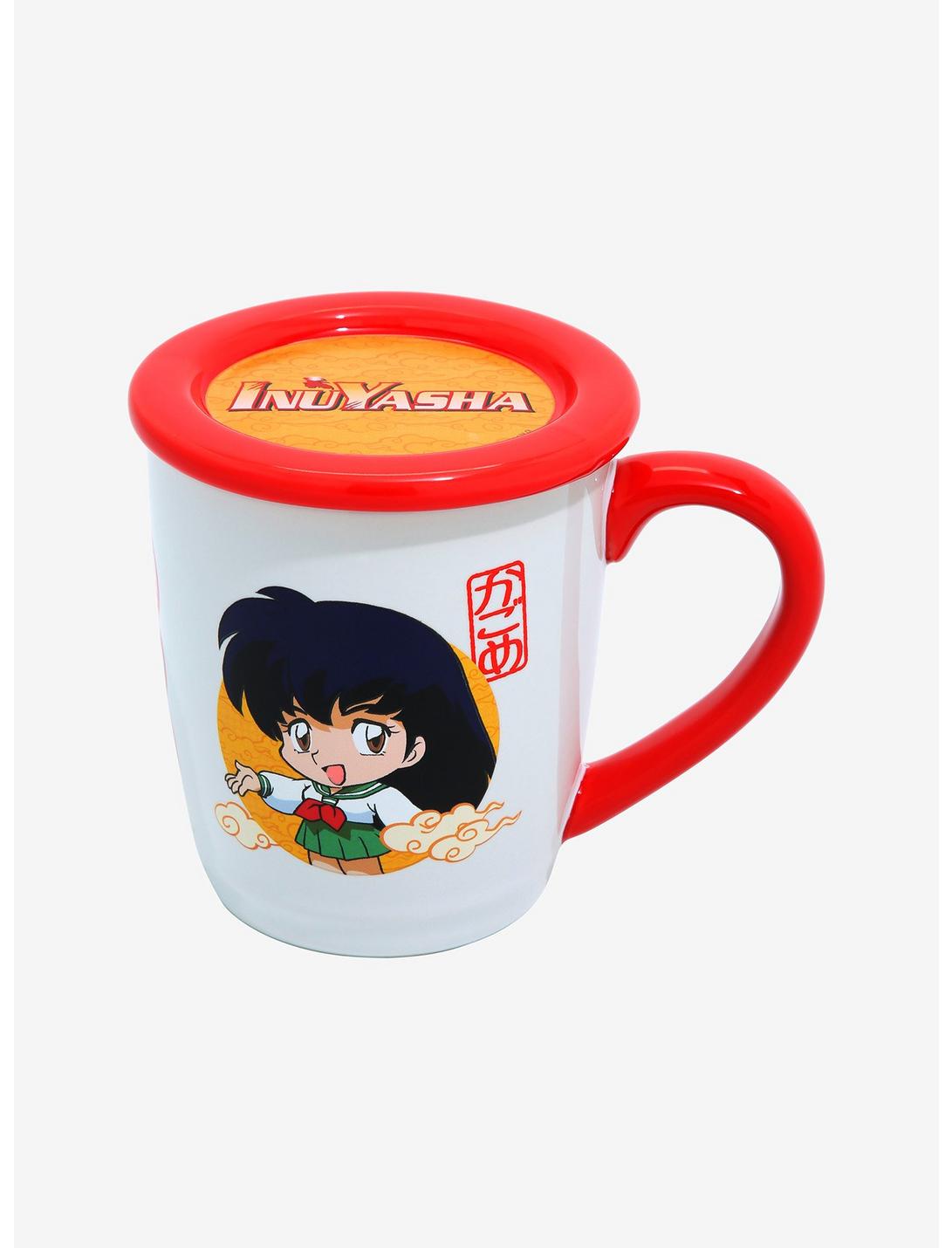 Inuyasha Taza Con Tapadera