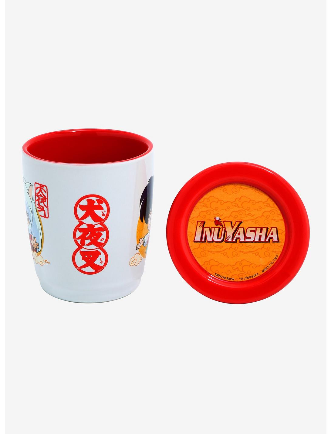 Inuyasha Taza Con Tapadera