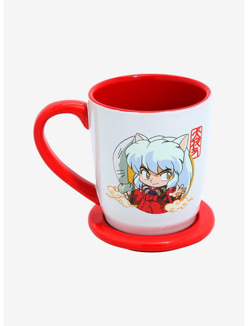Inuyasha Taza Con Tapadera