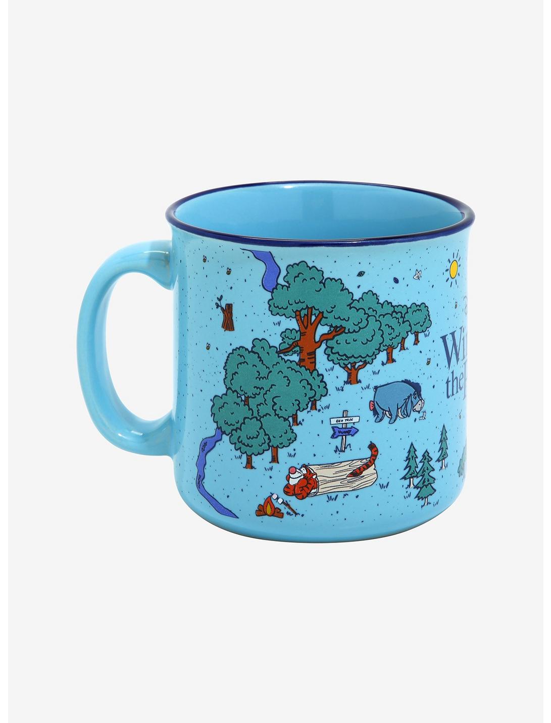 Winnie Pooh Taza Mapa Bosque 100 Acres