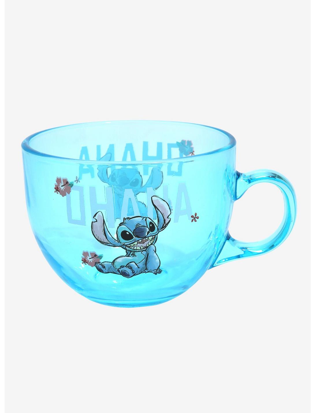 Stitch Taza Cristal Ohana