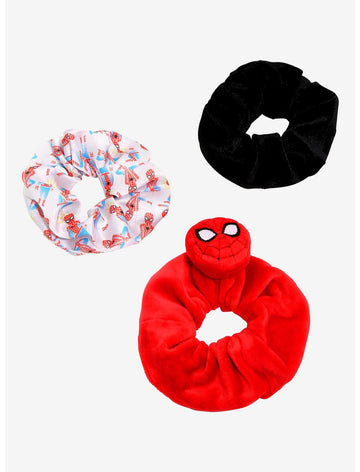 Hombre Araña Scrunchies Dona Cabello