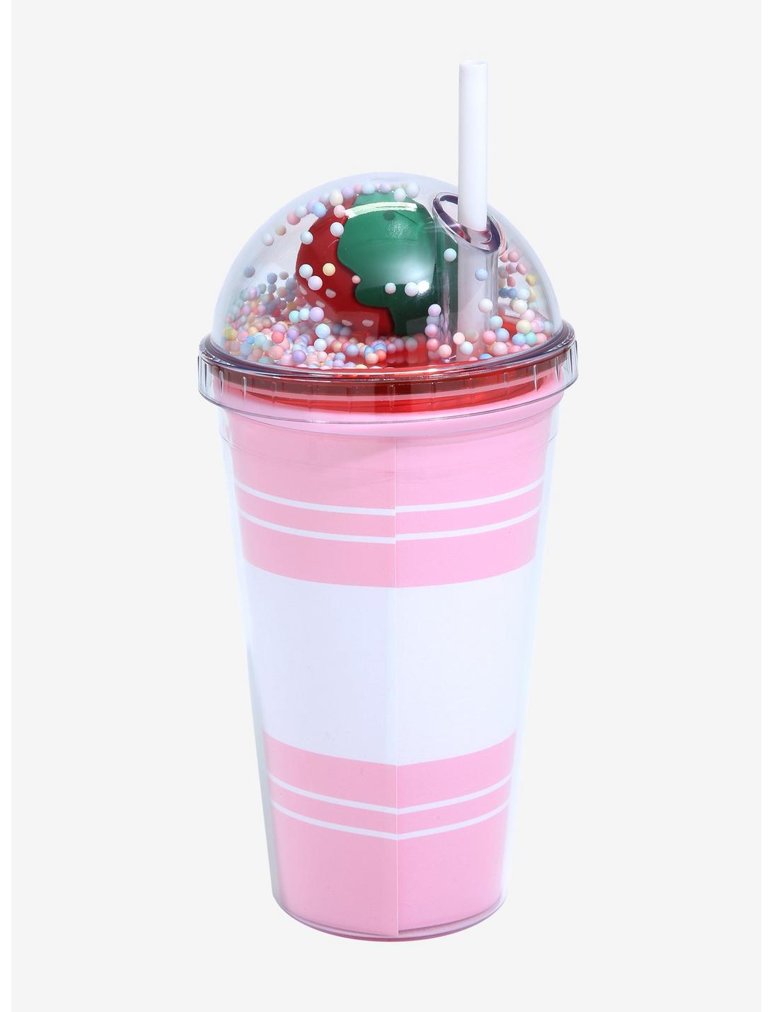 Termo De Fresa Con Leche Colores Botella