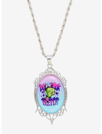 Invasor Zim Collar Cameo