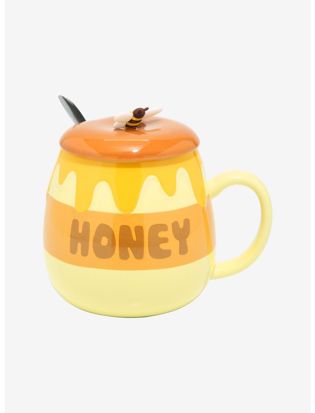 Winnie Pooh Taza Con Tapadera Miel