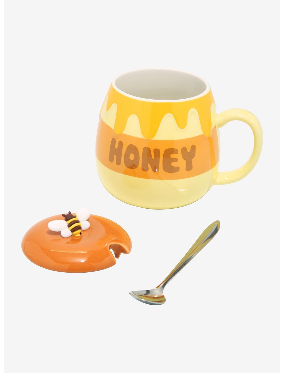Winnie Pooh Taza Con Tapadera Miel