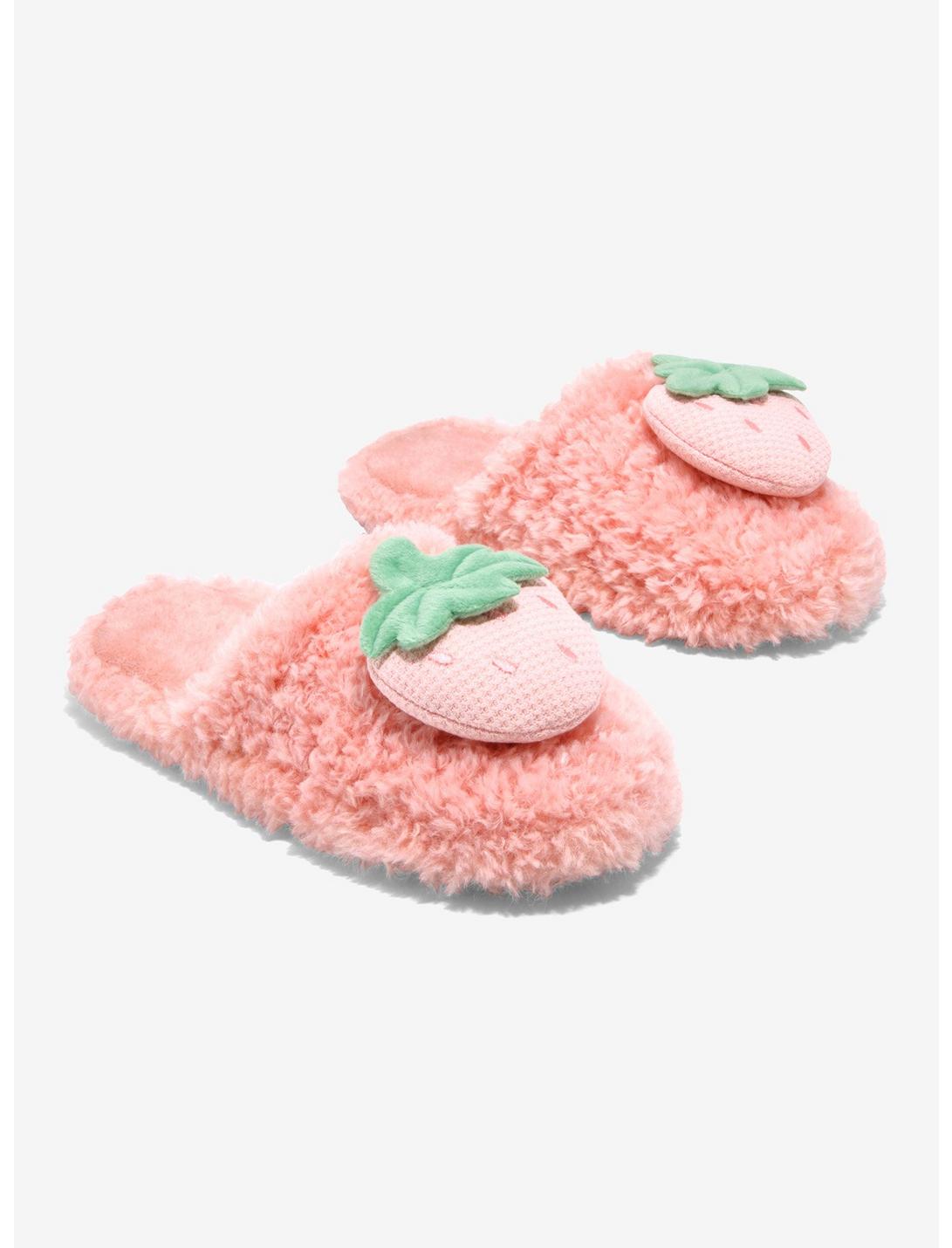Pantunflas De Fresa Peluche