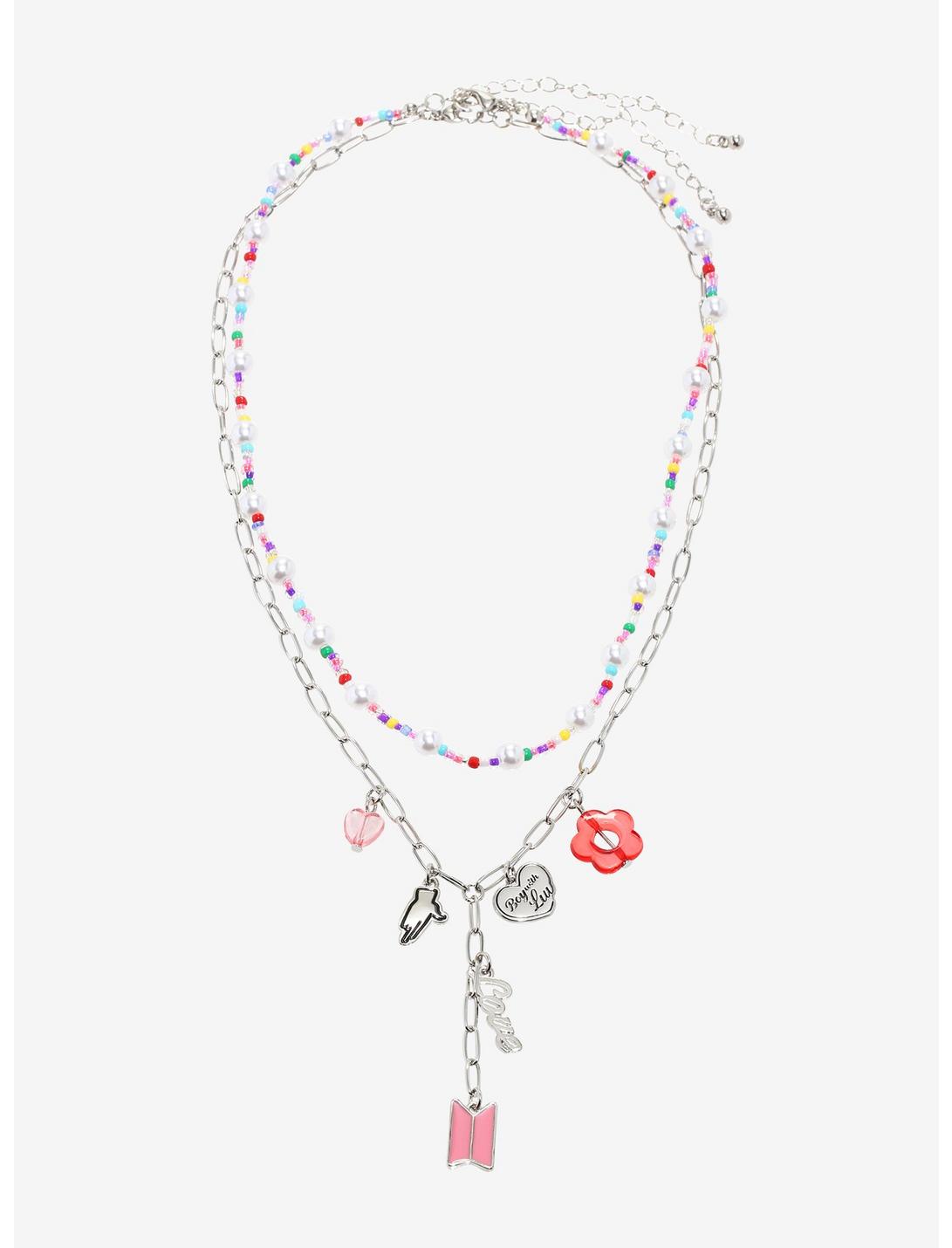 BTS Collar Boy With Luv Piedras