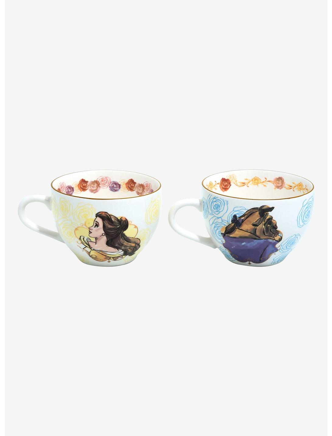 La Bella Y La Bestia Set De Tazas Para El Cafe