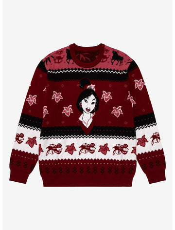 Mulan Ugly Sweater Sueter Mushu