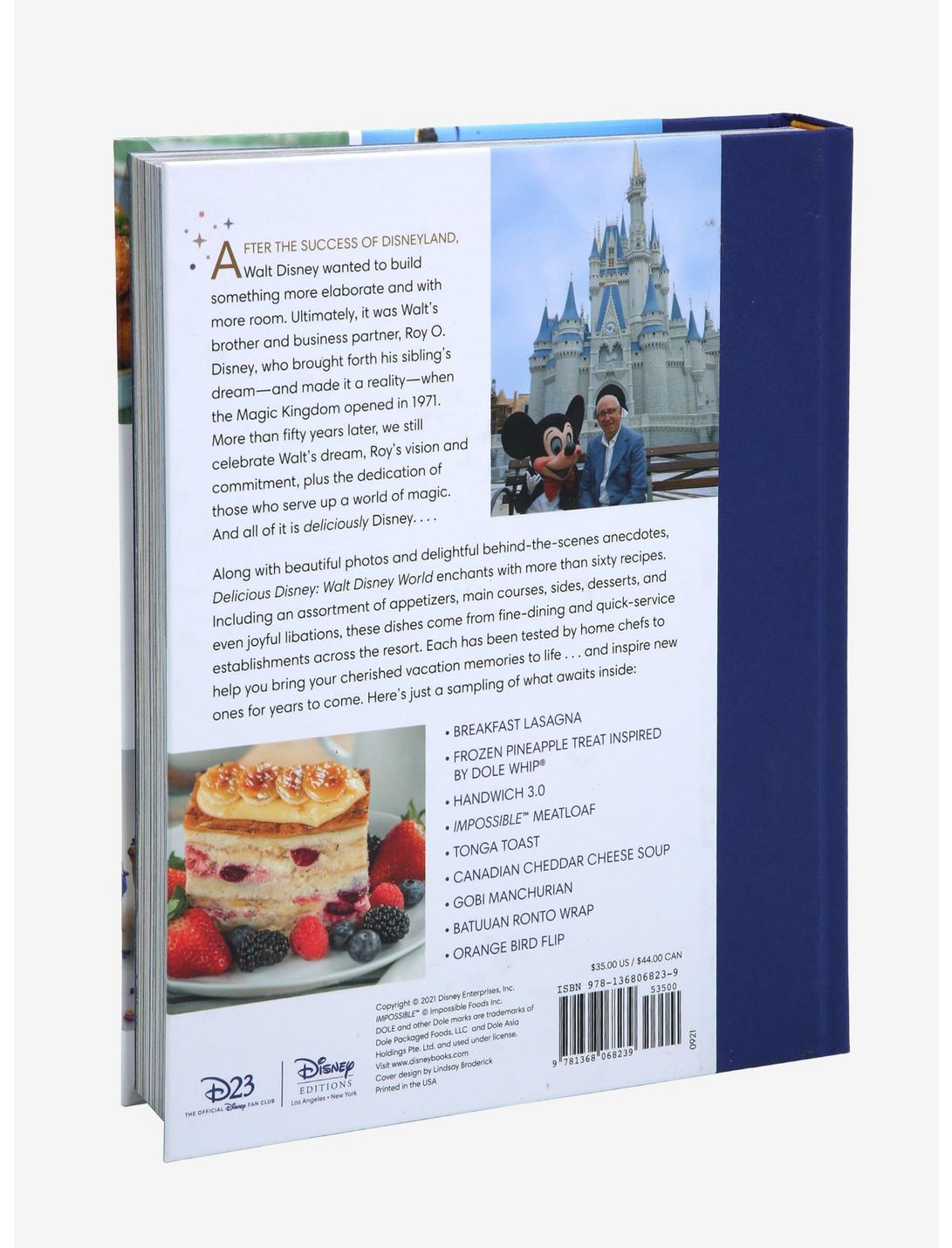 Libro De Recetas Disney World En Ingles