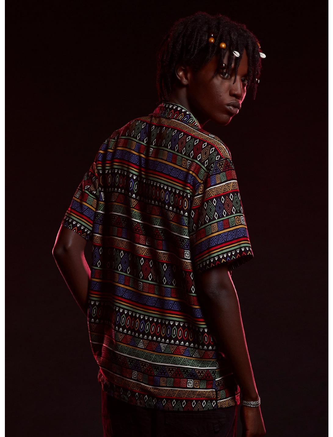 Marvel Black Panther: Wakanda Forever Camisa Botones Unisex