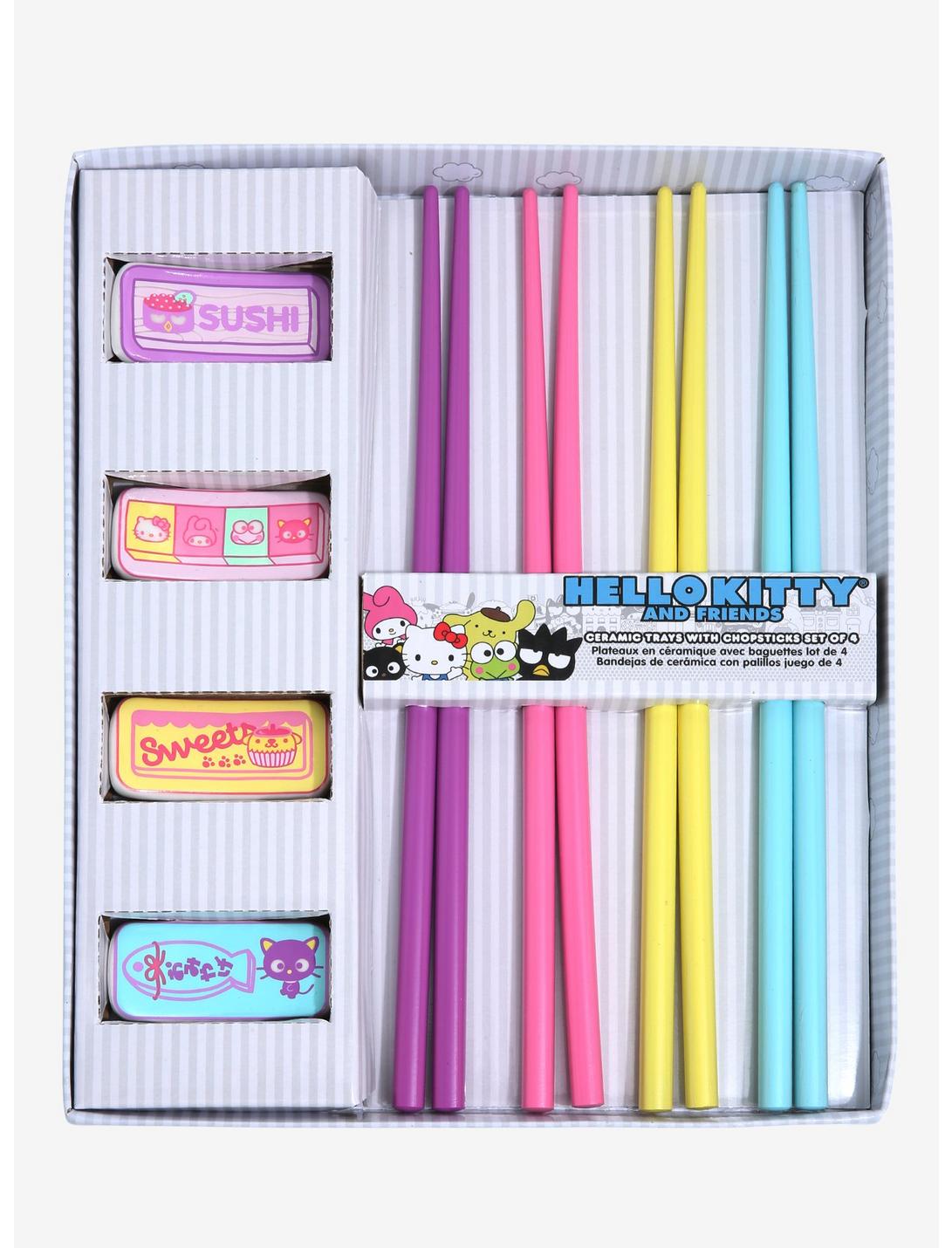 Sanrio Hello Kitty Set De Palillos Pastel