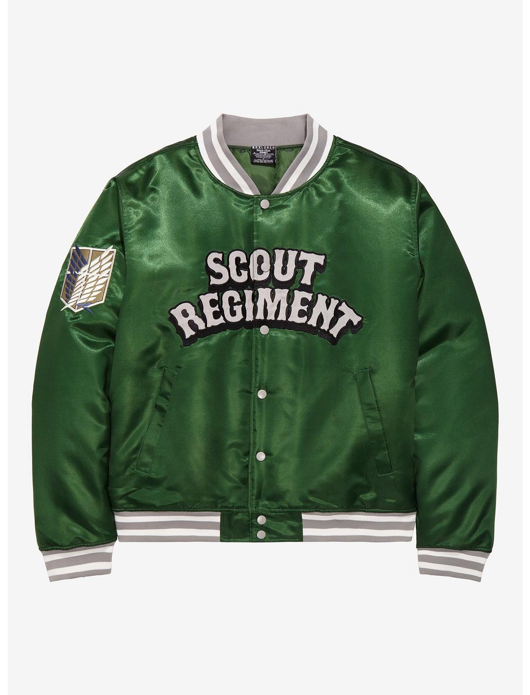 Attack on Titan Scout Regiment Bomber Chaqueta