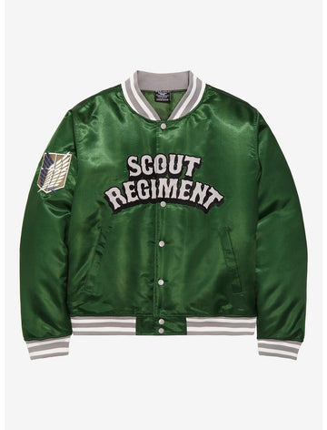 Attack on Titan Scout Regiment Bomber Chaqueta