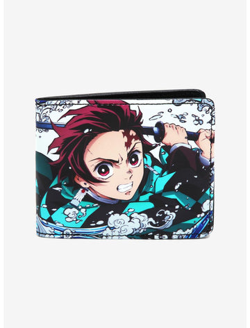 Demon Slayer: Kimetsu no Yaiba Tanjiro Kamado Water Breathing Cartera