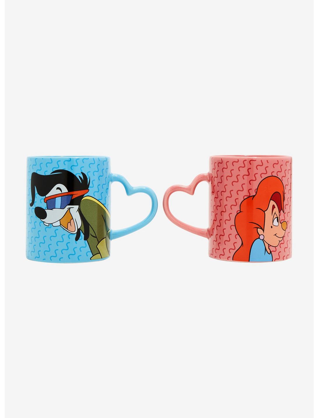 Disney A Goofy Movie Max & Roxanne Corazon Set De Tazas