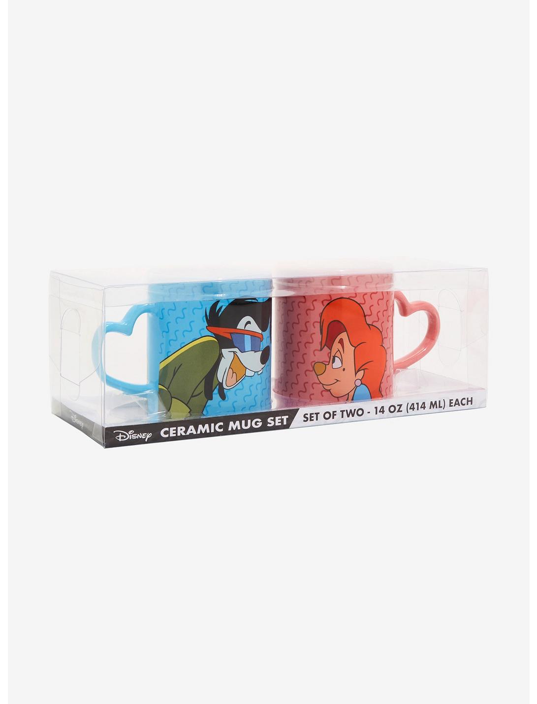 Disney A Goofy Movie Max & Roxanne Corazon Set De Tazas