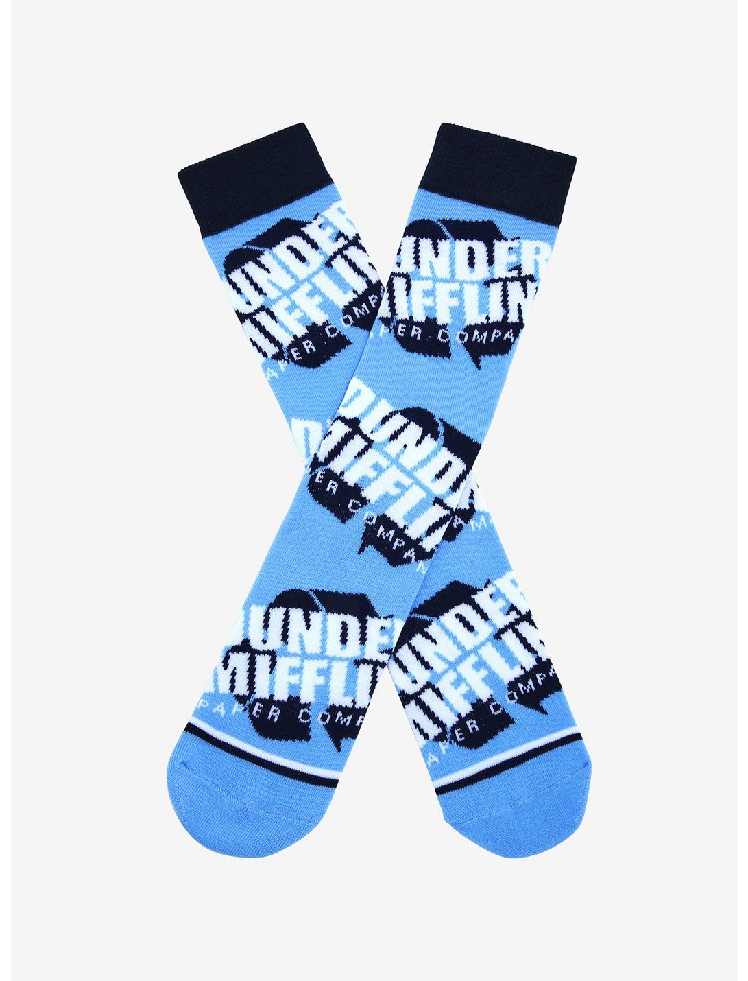 The Office Dunder Mifflin Allover Calcetines