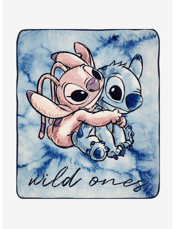 Stitch Y Angel Cobija Amor