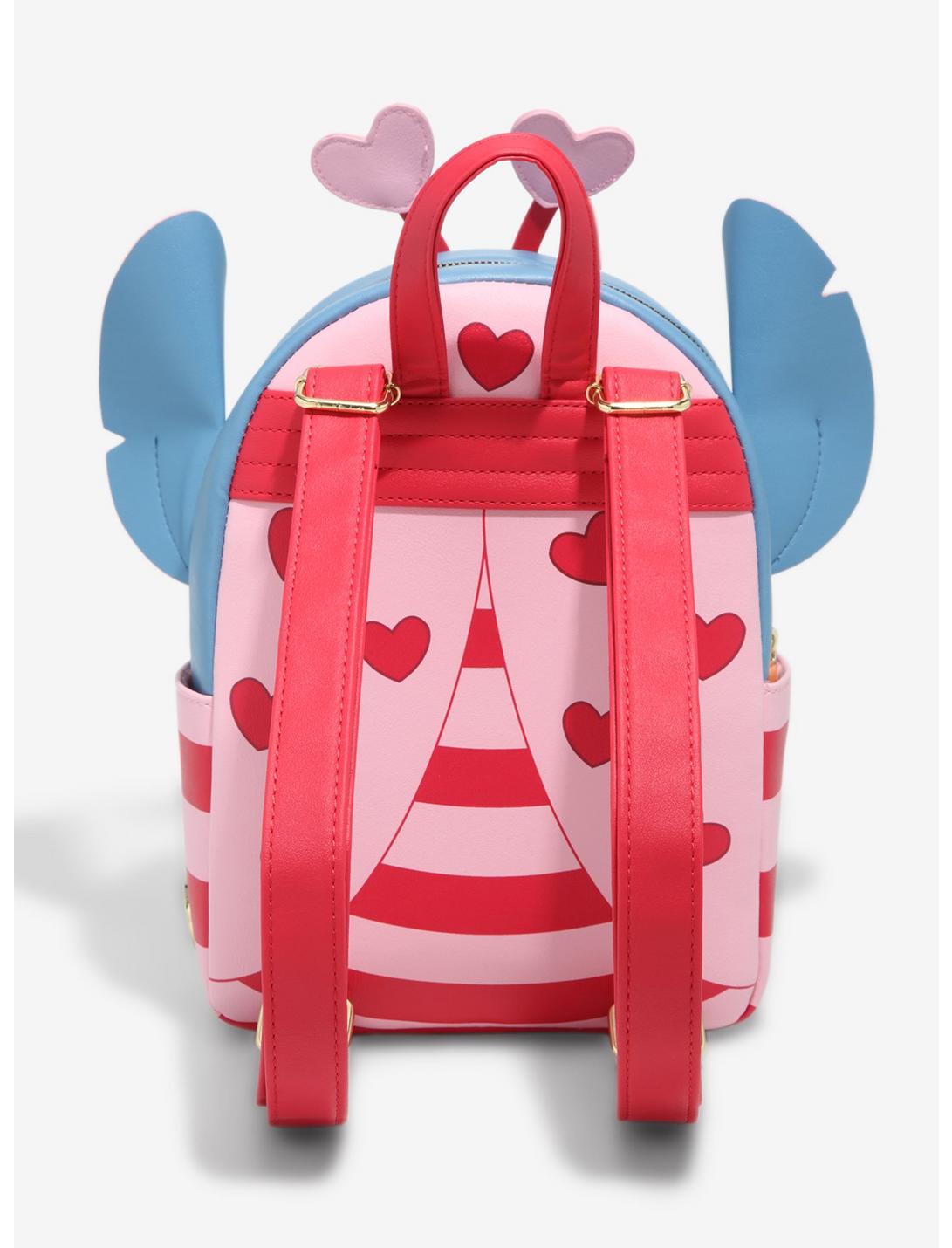 Stitch San Valentin Mochila