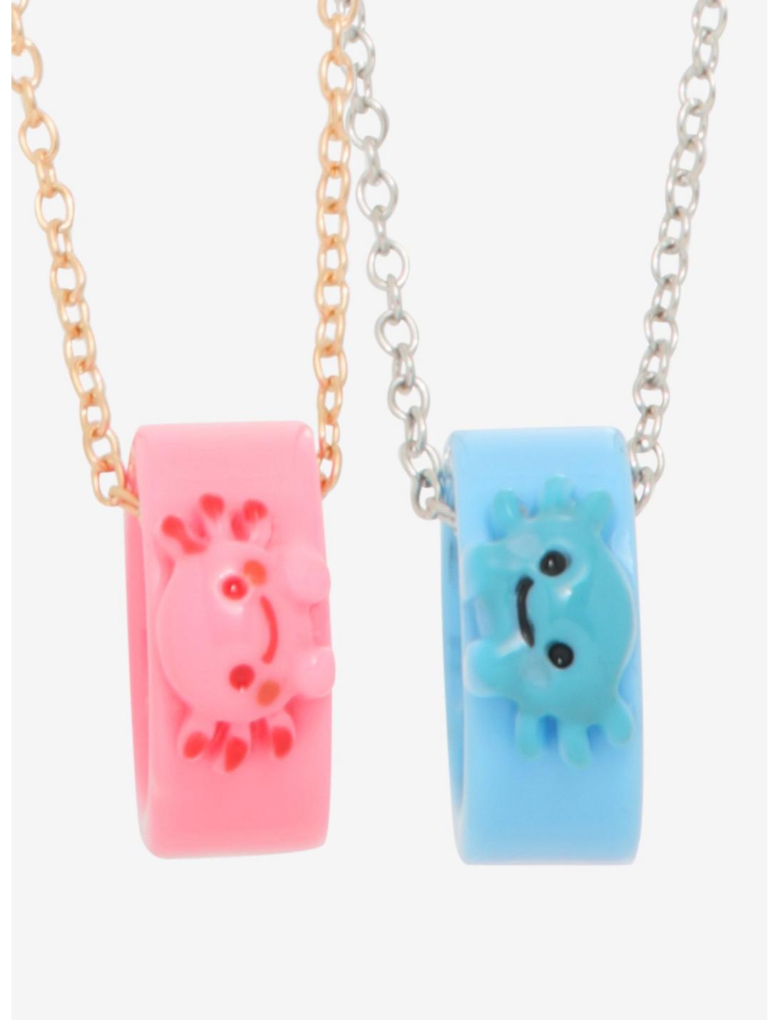 Collar Axolote Bff Mejores Amigos Set