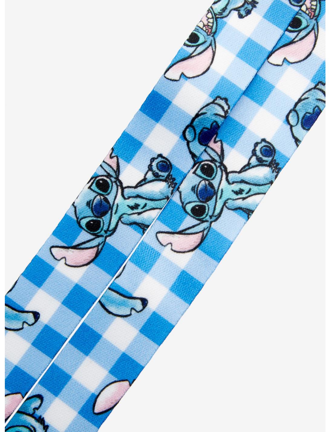 Disney Lilo & Stitch Gingham Portagafete