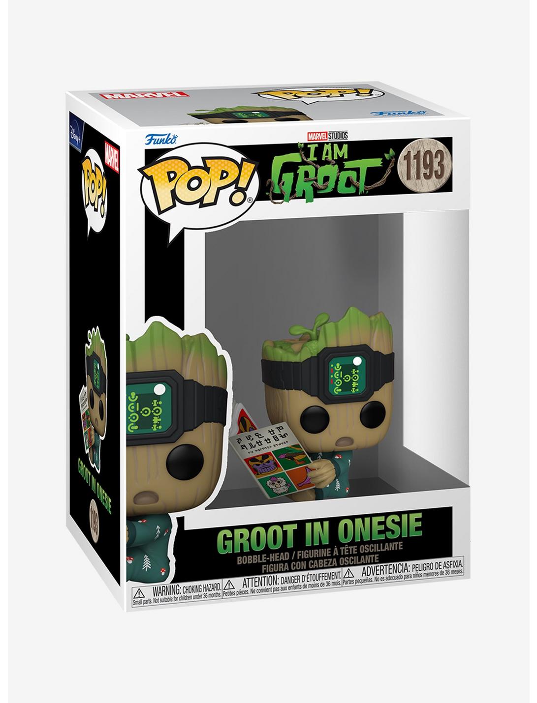 Funko Pop! Marvel I Am Groot Groot in Onesie Vinyl