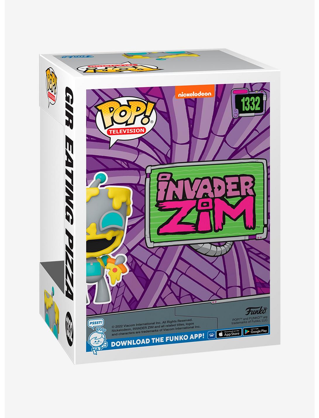 Invasor Zim Funko GIR Pizza