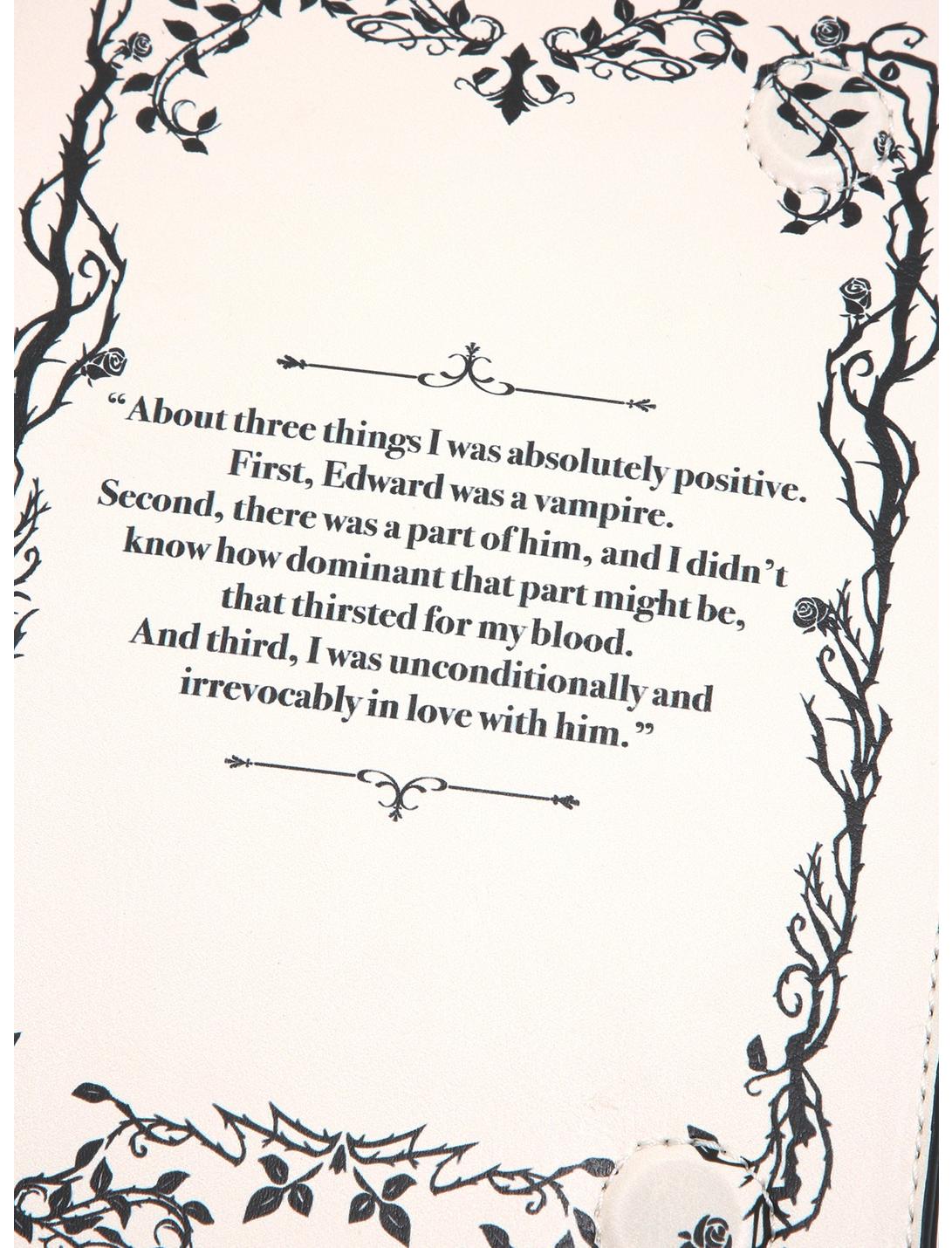 Twilight Bolsa Libro Crepusculo Crossbody