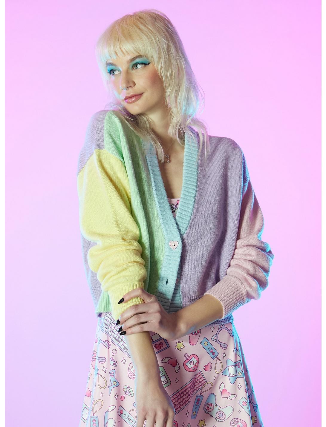 Cardigan Sueter Colores Pastel