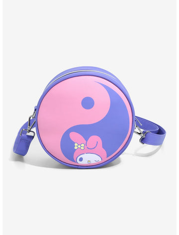 My Melody & Kuromi Yin-Yang Bolsa Crossbody