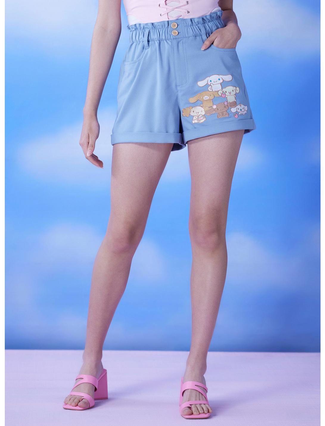Cinnamoroll Family Paper Bag Shorts