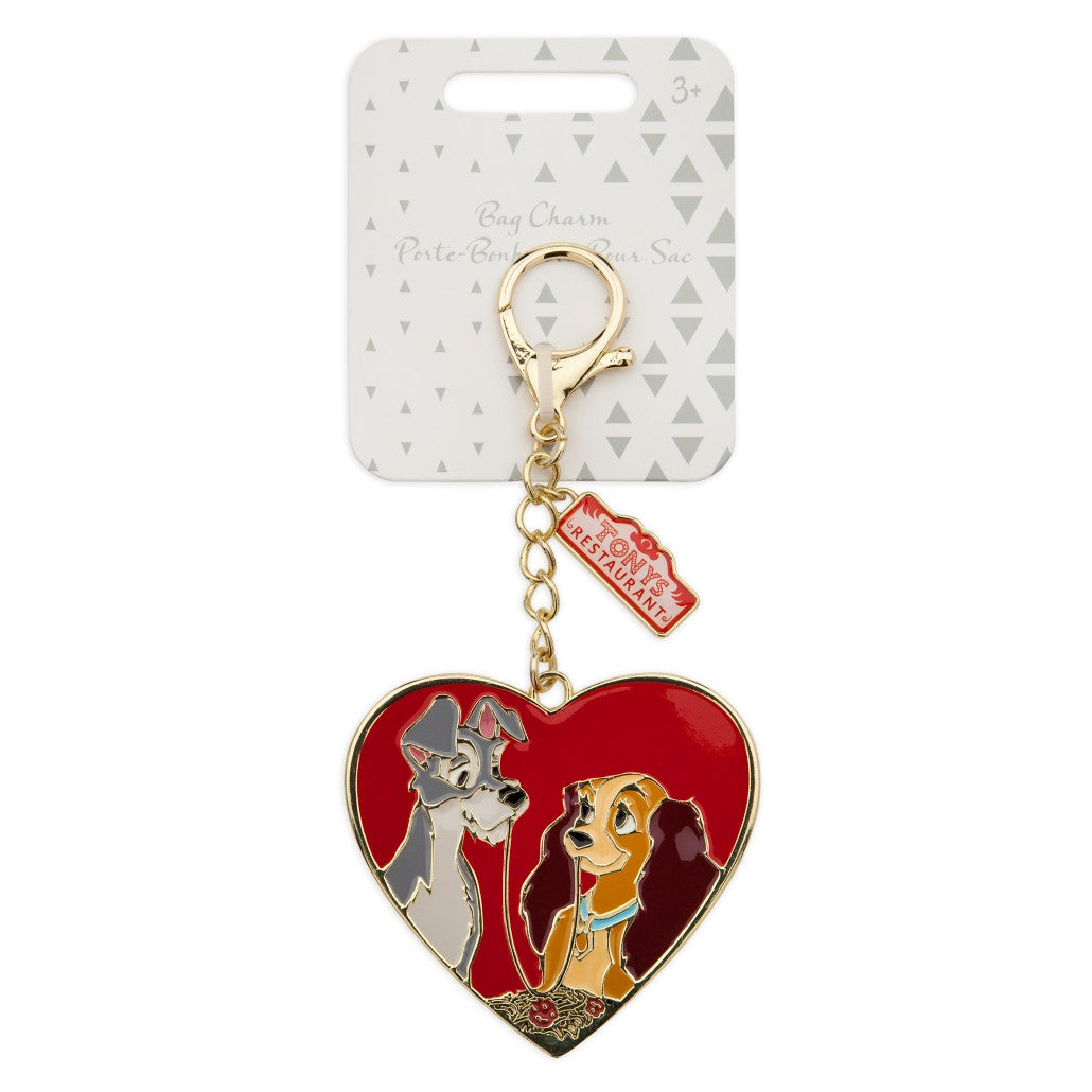 La Dama Y El Vagabundo Llavero Corazon